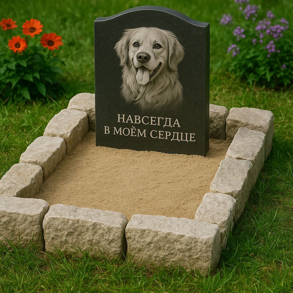  – возможность выбрать дизайн, материал и оформление, отражающее характер и значимость питомца. Мы поможем создать место, где можно с теплотой вспоминать вашего любимца. «Мы не владеем их жизнями, но навсегда остаемся в их сердцах».
