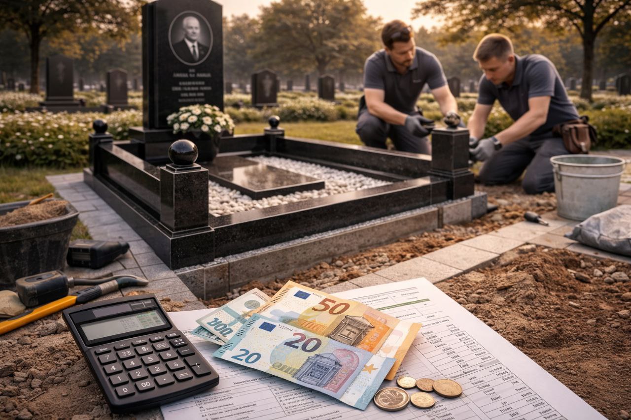 Kui palju maksab hauakivi ja piirde paigaldus Eestis (2026. aasta hinnad)