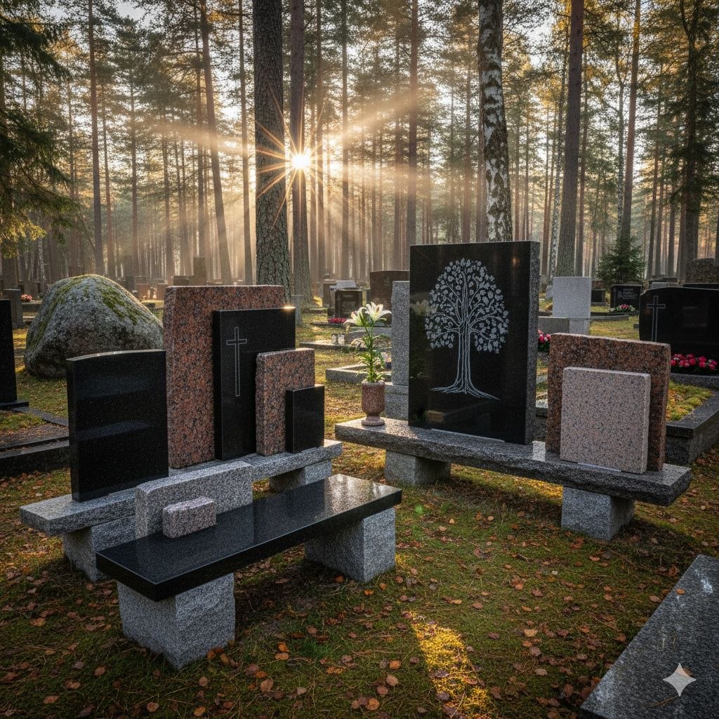 Как выбрать гранит для памятника: оттенки, происхождение и особенности обработки