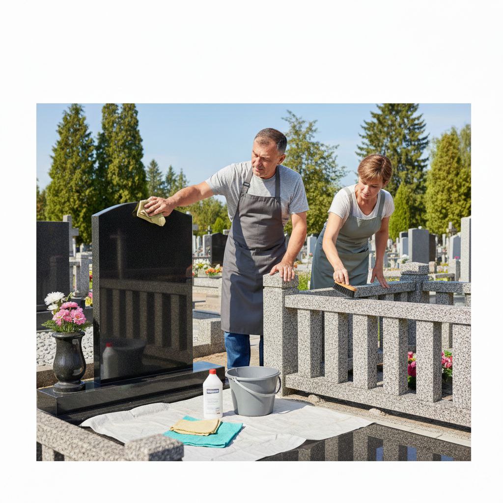 Уход за гранитными памятниками и оградами: как сохранить идеальный вид на десятилетия