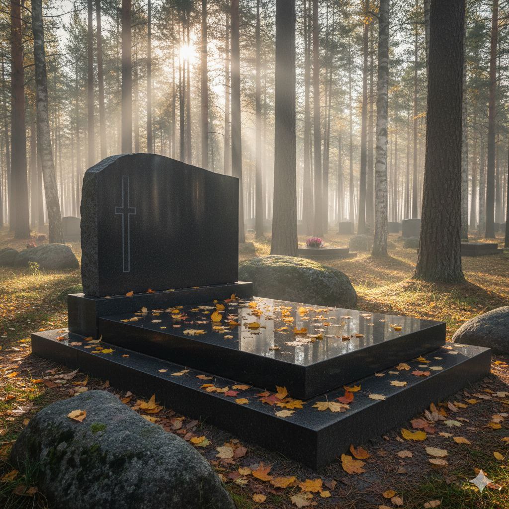 Почему гранит лучше других материалов для благоустройства места захоронения в Эстонии